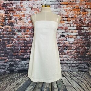 GAP Strapless White Dress